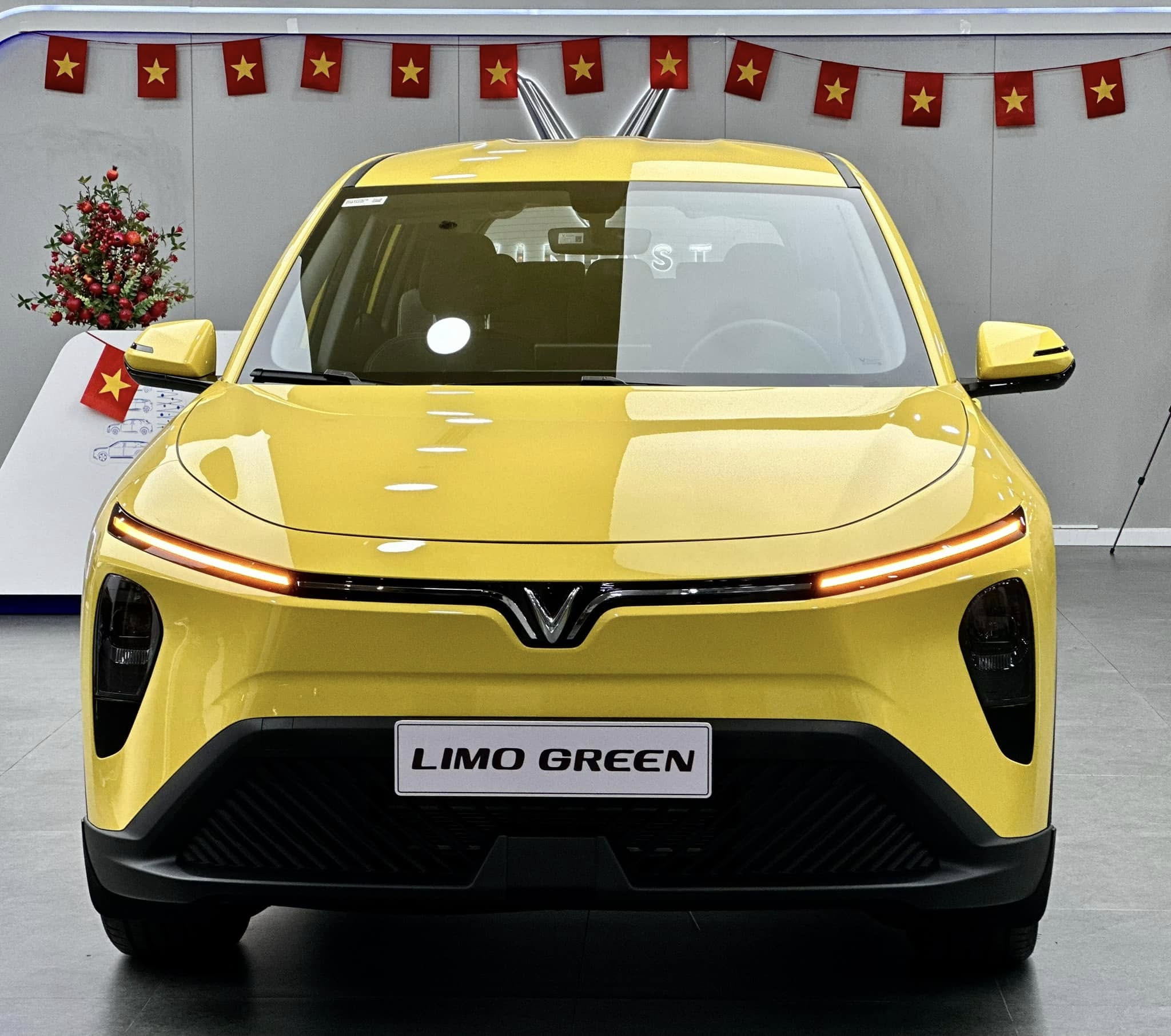 VinFast Minh Đạo 3 tháng 2 | Xe VinFast Limo Green trưng bày tại VinFast Minh Đạo 3 tháng 2