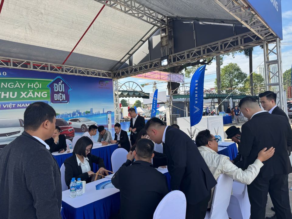 VinFast Minh Đạo Phạm Văn Đồng | Khu vực tổ chức lái thử xe VinFast tại VinFast Minh Đạo Phạm Văn Đồng