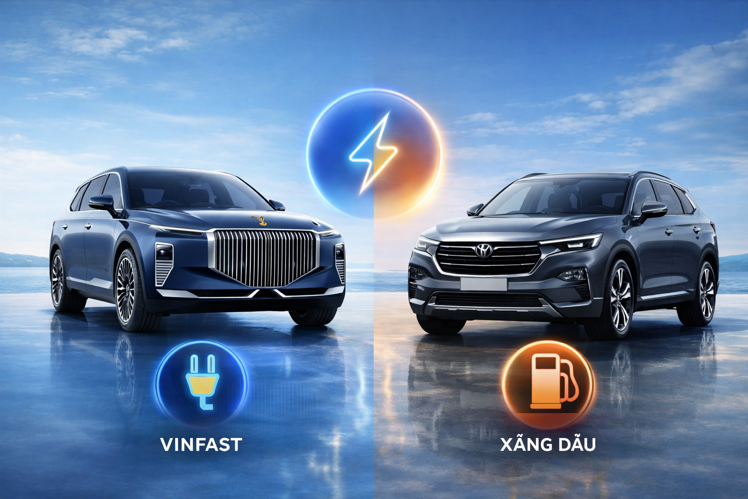 So sánh chi phí xe điện VinFast và xe xăng – Nên chọn loại nào?