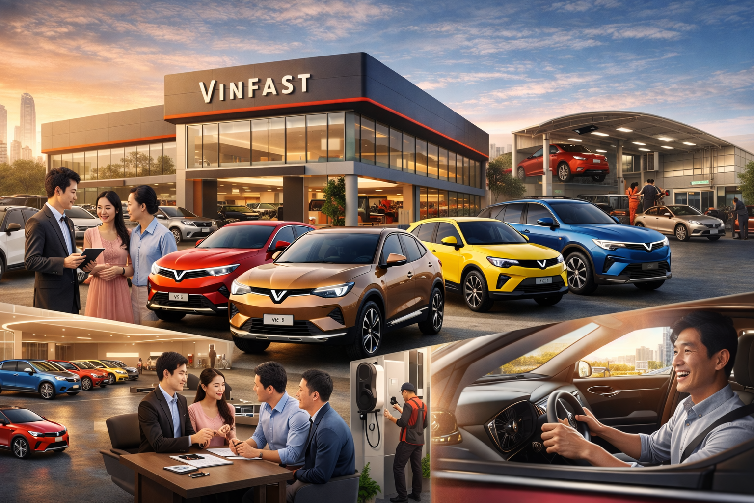 Vì sao khách hàng TP.HCM chọn VinFast Phạm Văn Đồng để mua xe?