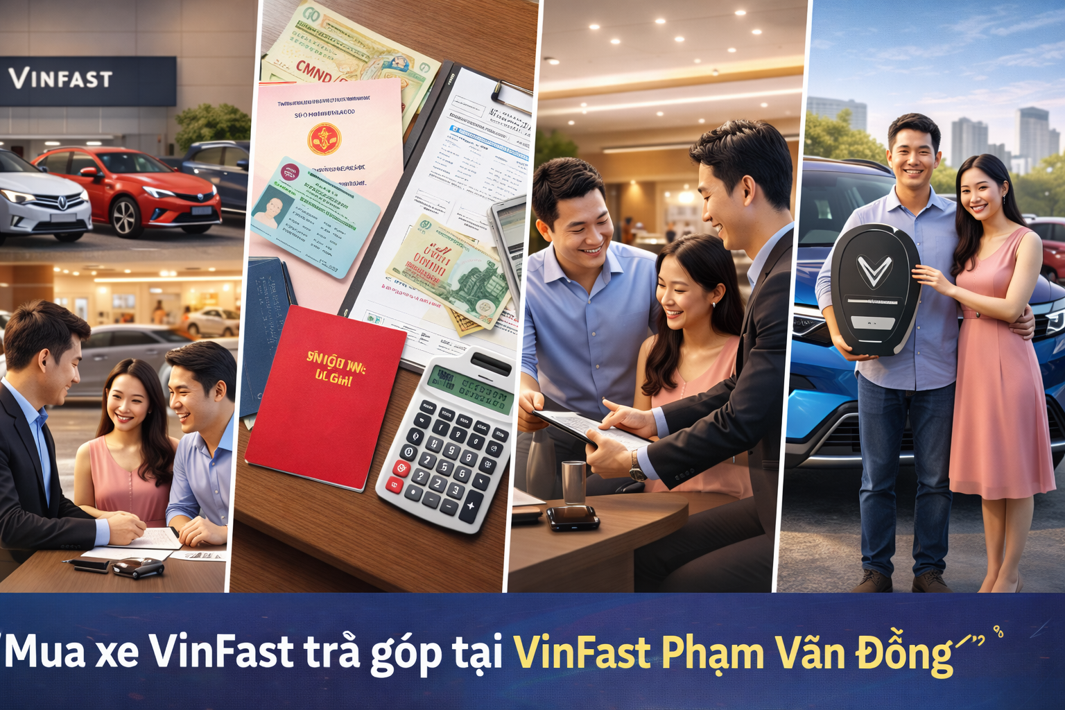 Mua xe VinFast trả góp tại VinFast Phạm Văn Đồng cần gì?