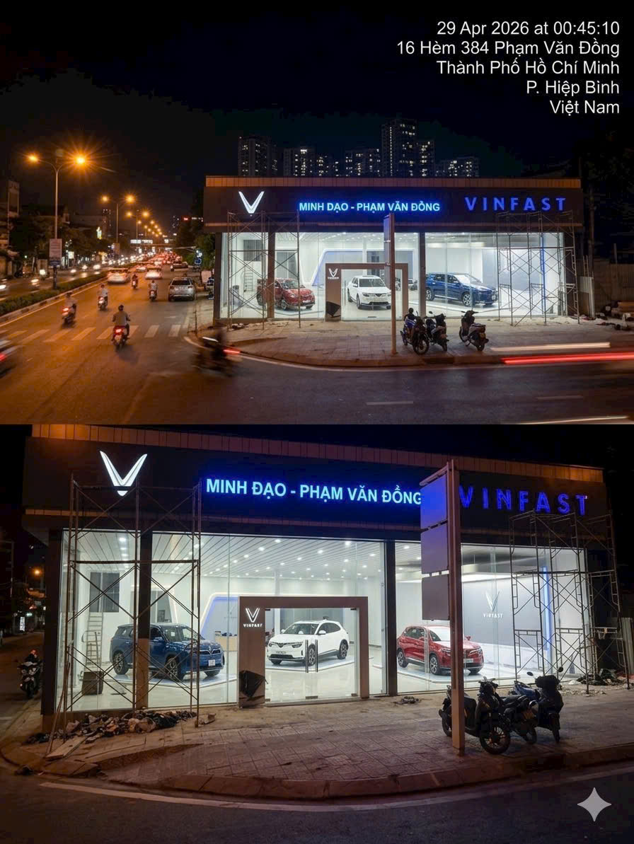 VINFAST PHẠM VĂN ĐỒNG CHÀO MỪNG 30/4 – 1/5